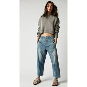 Free People Blue Women's Jeans